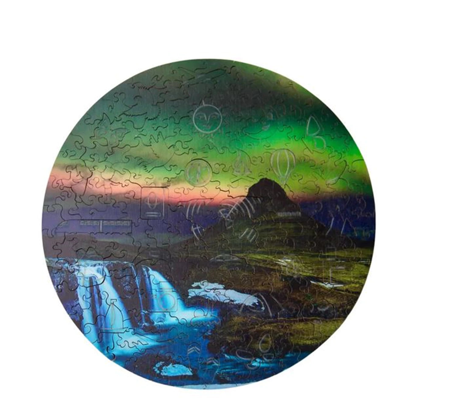 PZ BOIS - L'AURORE BOREALE - 201PCS - M