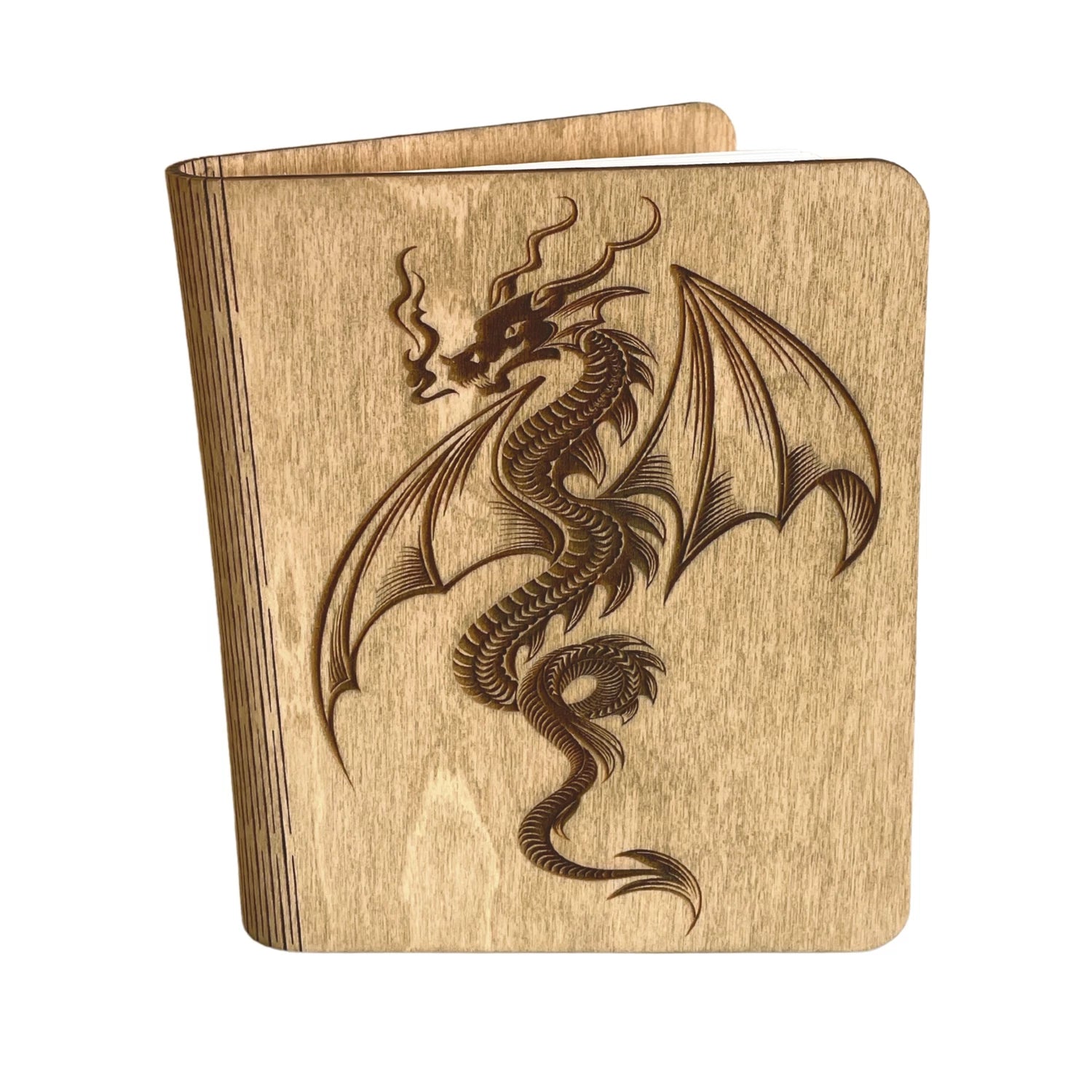 CARNET BOIS DRAGON 100 FEUILLES
