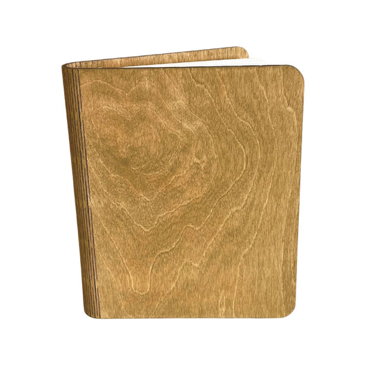 CARNET BOIS VIERGE 100 FEUILLES