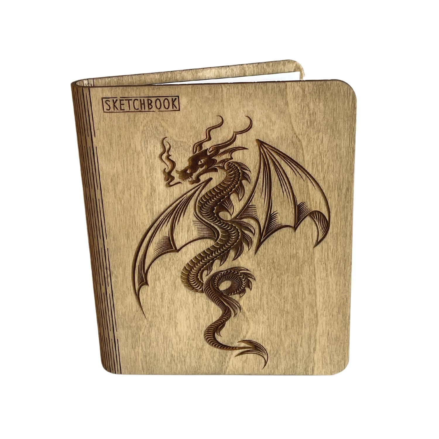 SKETCHBOOK BOIS DRAGON 50 FEUILLES