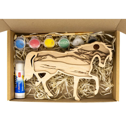 KIT EN BOIS 3D A PEINDRE CHEVAL