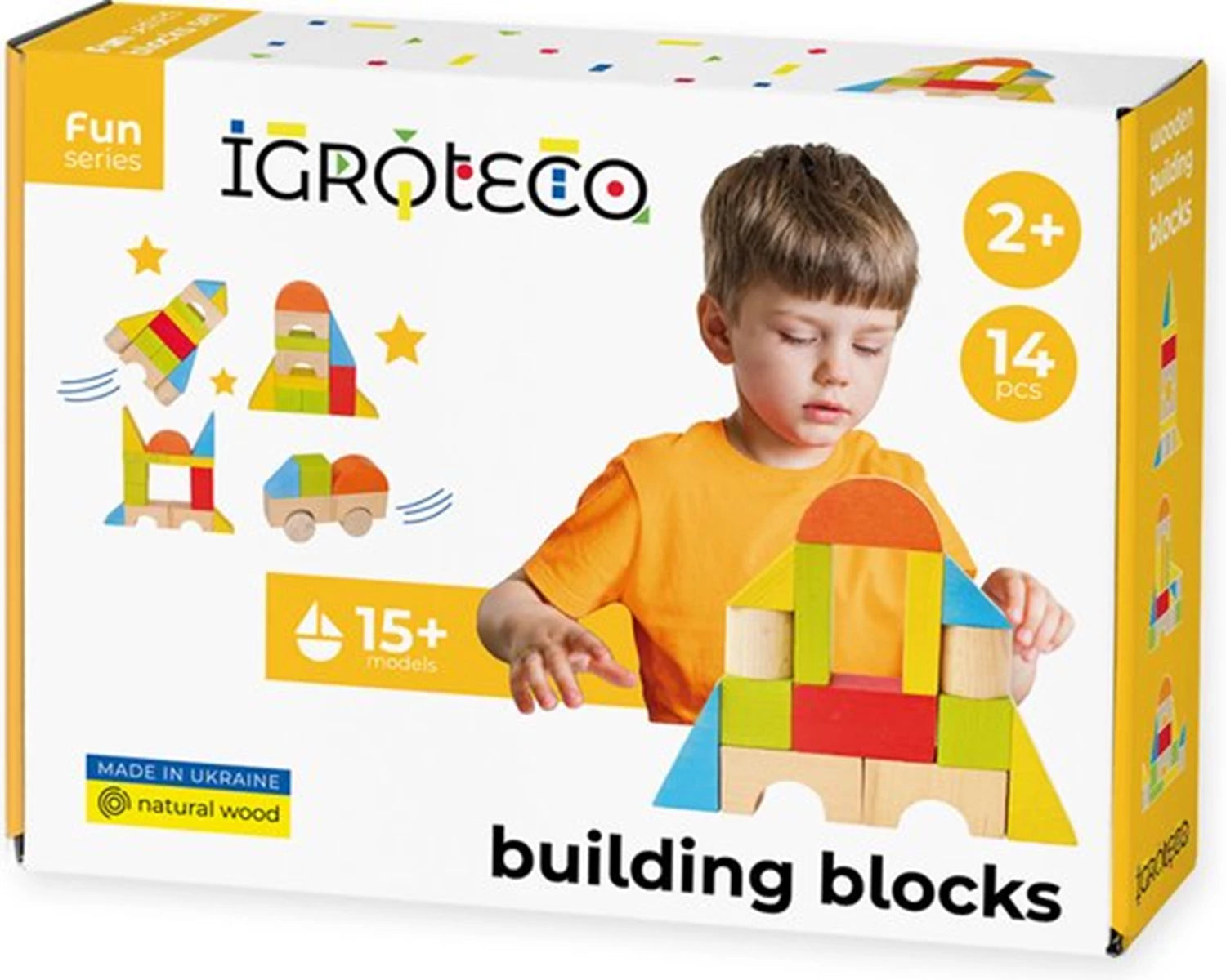 ENSEMBLE DE BLOCS DE CONSTRUCTION UNIVERSAL 14PCS