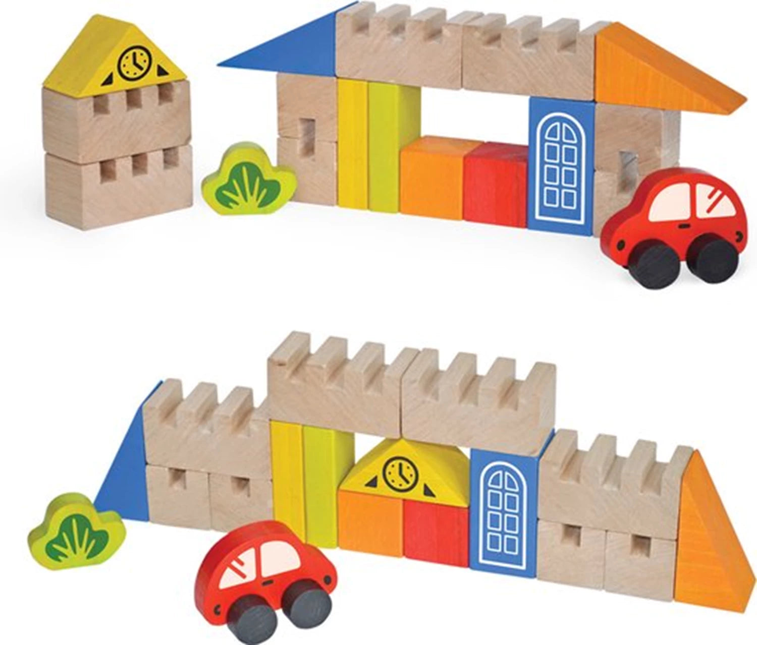 BLOCS DE CONSTRUCTION CITY 18PCS