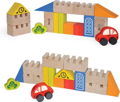 BLOCS DE CONSTRUCTION CITY 18PCS