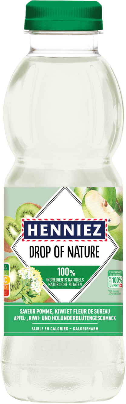 HENNIEZ Drop of Nature Apfel Pet 649250 50 cl, 6 Stk.