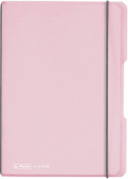 HERLITZ my.book flex A5 11408622 Rosé 40 Bl.kariert