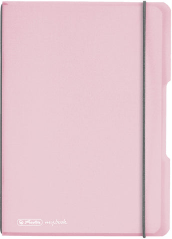 HERLITZ my.book flex A5 11408622 Rosé 40 Bl.kariert