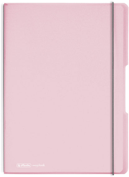 HERLITZ my.book flex A4 11408648 Rosé 40 Bl.kar/lin