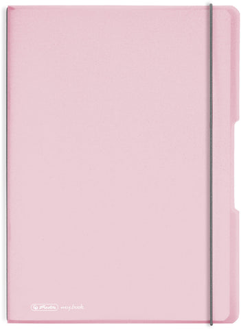 HERLITZ my.book flex A4 11408648 Rosé 40 Bl.kar/lin