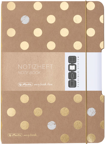 HERLITZ Notizbuch my.book flex A5 50021758 punktiert 40 Blatt