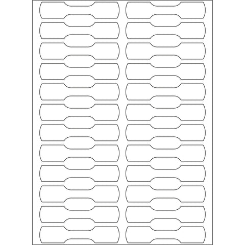 HERMA Ringetiketten 49x10mm 2510 weiss 600 Stück