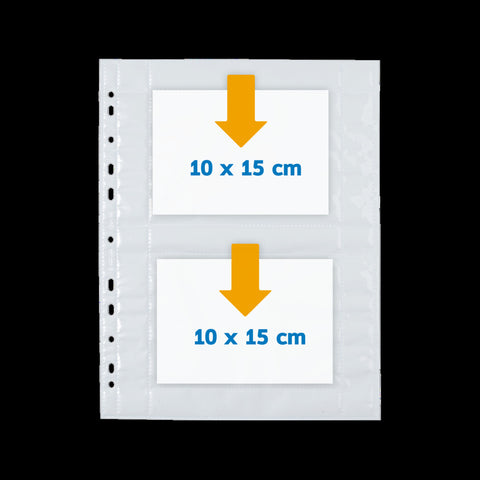 HERMA Fotophan Sichthüllen 10x15cm 7586 4 Stück/10 Blatt