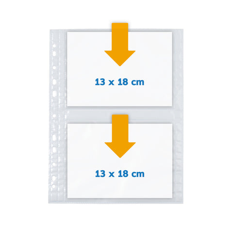 HERMA Fotophan Sichthüllen 13x18cm 7587 4 Stück/10 Blatt