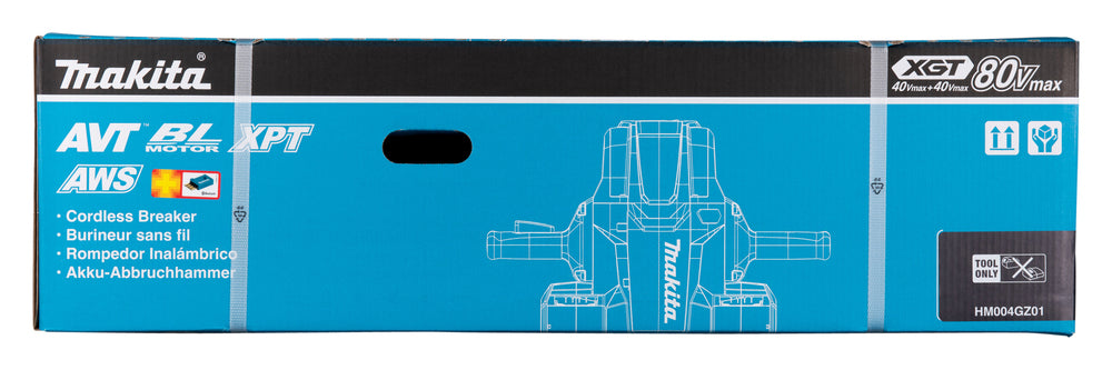 
          Akku-Abbruchhammer XGT  ® 2x40V=80Vmax
          HM004GZ01
        