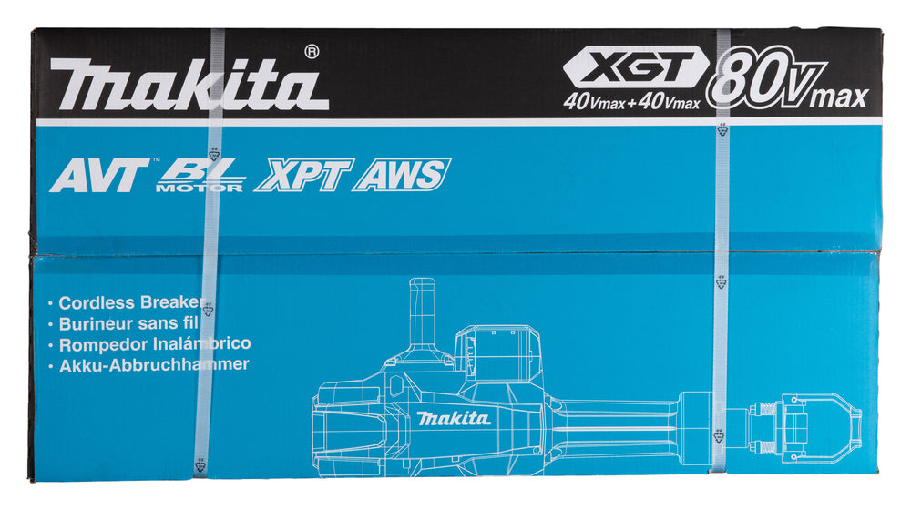 
          Akku-Abbruchhammer XGT  ® 2x40V=80Vmax
          HM004GZ01
        