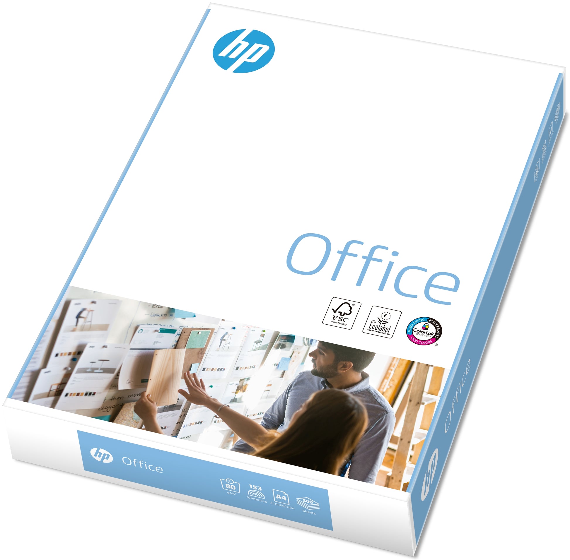 HP Office Papier A4 88239936 80g. 500 Blatt