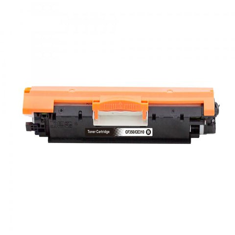 HP Kompatible Toner CF350/CE310A-R(130A) Schwarz