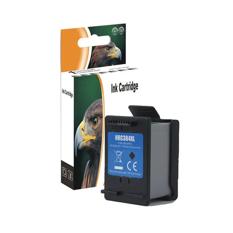 HP Tinte DC 304XL*R (Tintenstandsanzeige) - Schwarz