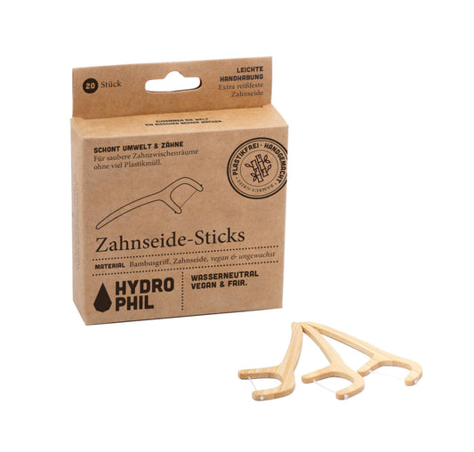 HYDROPHIL Zahnseide Sticks