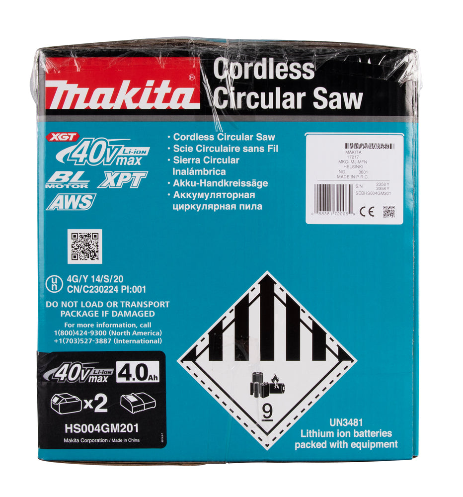 
          Akku-Handkreissäge XGT ®
          HS004GM201
        