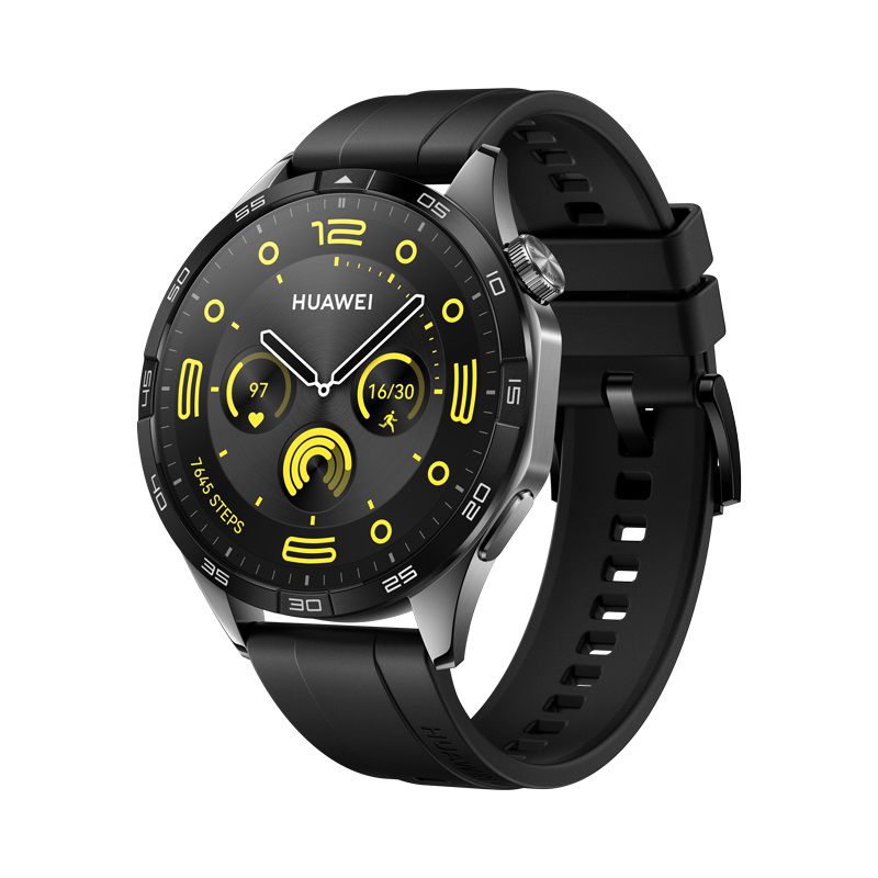 HUAWEI Watch GT4 46mm Fluoroelastomer Strap Black