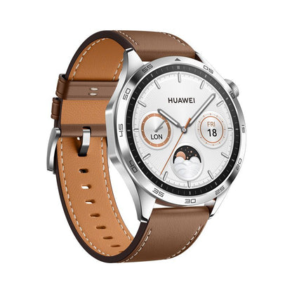 HUAWEI Watch GT4 46mm Leather Strap Brown