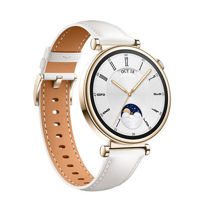 HUAWEI Watch GT4 41mm Leather Strap White