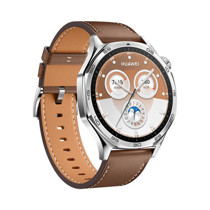 HUAWEI Watch GT5 46mm Leather Strap Brown