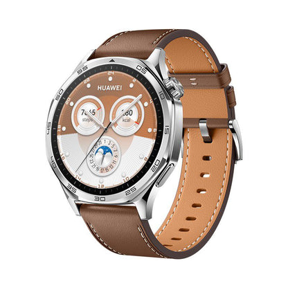 HUAWEI Watch GT5 46mm Leather Strap Brown