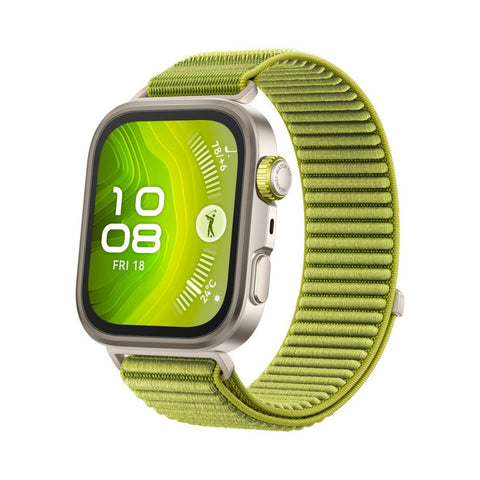 HUAWEI Watch Fit 4 Pro Woven Strap Green