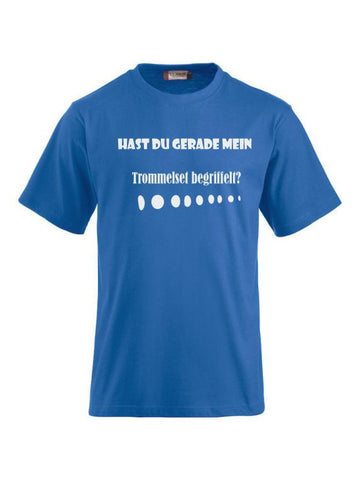 Hast Du gerade mein Trommelset begriffelt?