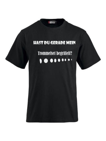 Hast Du gerade mein Trommelset begriffelt?