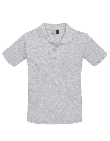 Top Qualität Herren Poloshirt 100% Baumwolle Sports grau