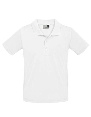 Hochwertige Herren Poloshirt 100% Baumwolle Weiss