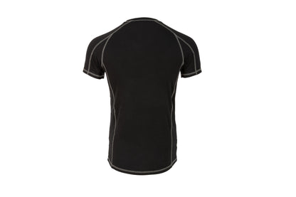 Bamboo 190 Mens S/S Top Black L