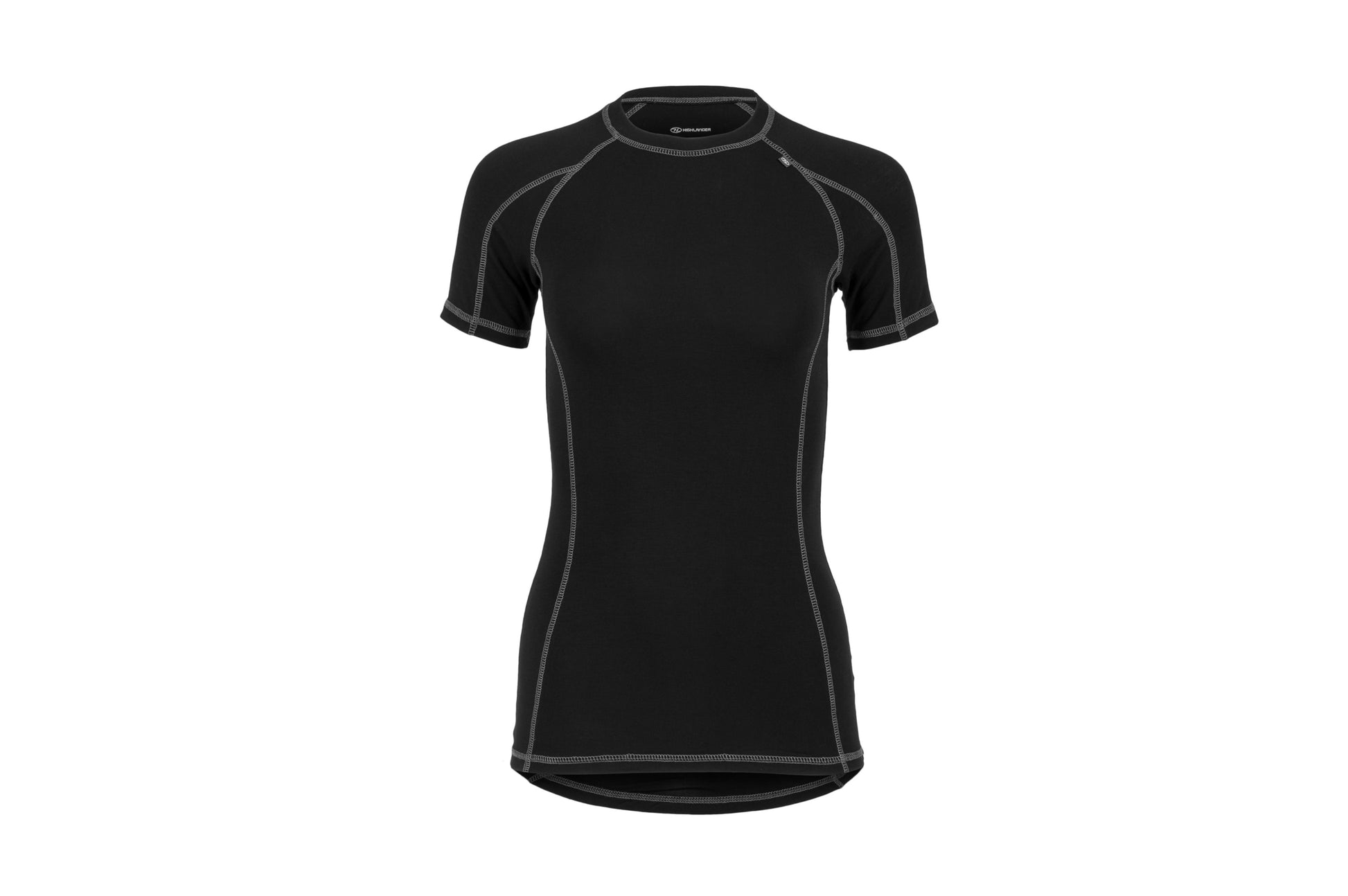 Bamboo 190 Womens S/S Top Black M