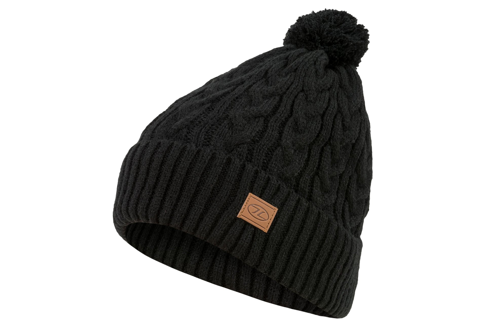 Beira Lined Bobble Hat - Black