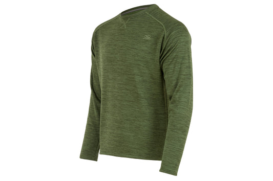 Crew Neck Fleece Leaf Green Xxl