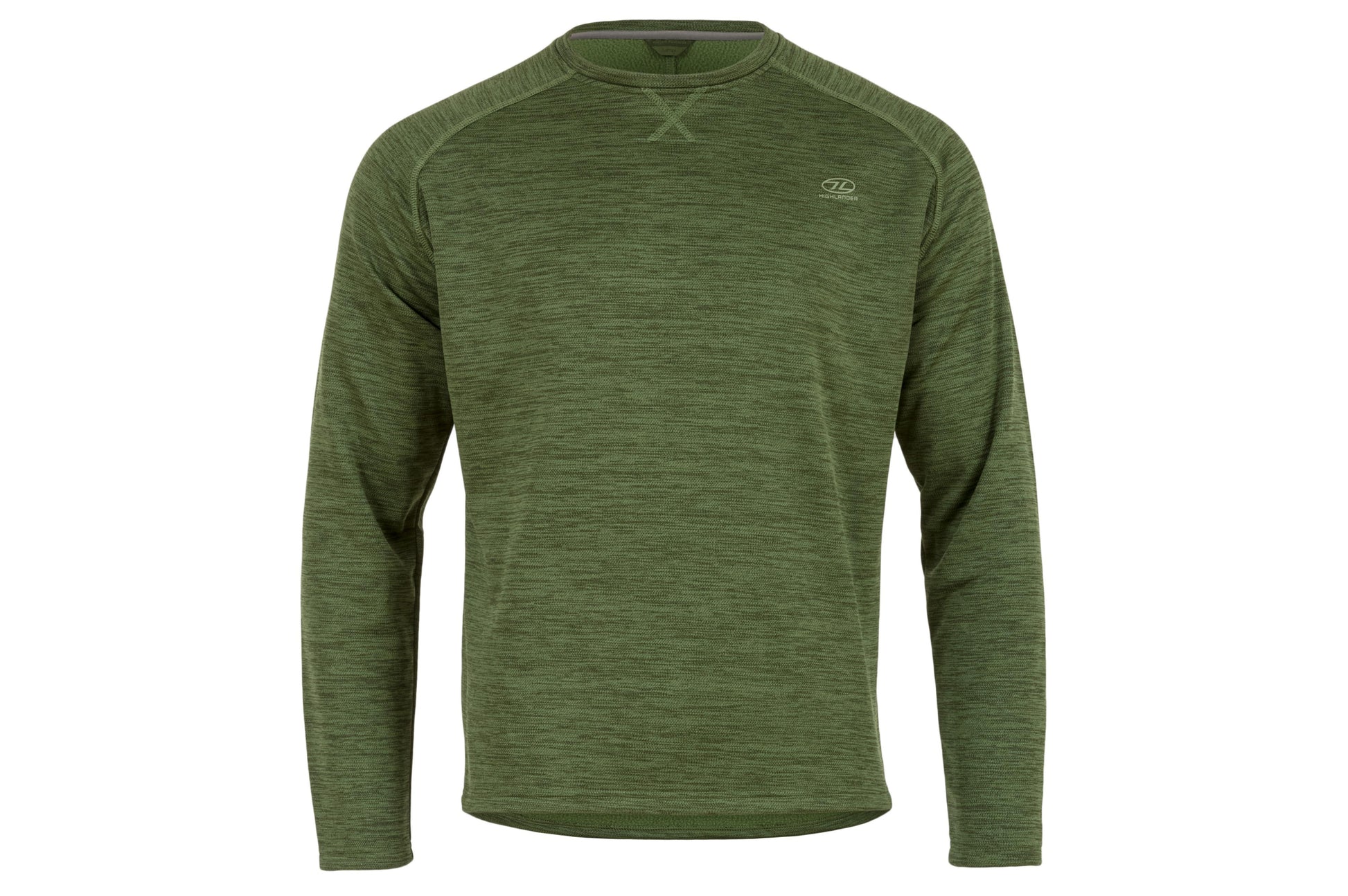 Crew Neck Fleece Leaf Green L