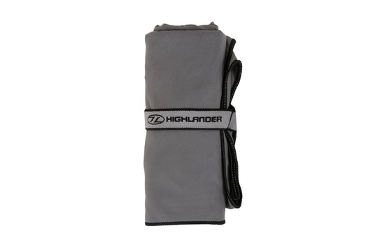 Large Fibresoft Towel - Charcoal