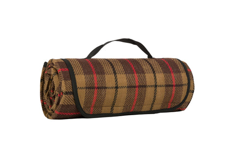 Picnic Blanket Rustic Tweed