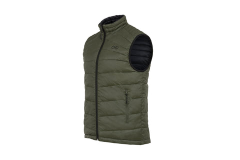 Reversible Gilet Black Olive Xs