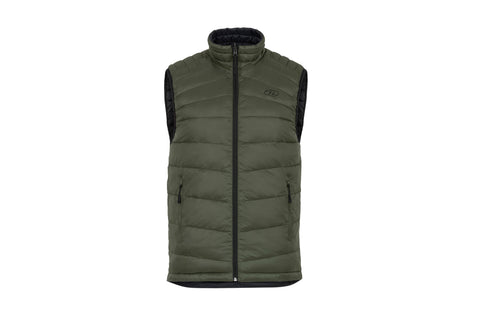 Reversible Gilet Black Olive Xs