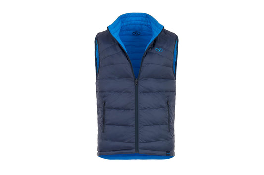 Reversible Gilet Navy Lake Blue L