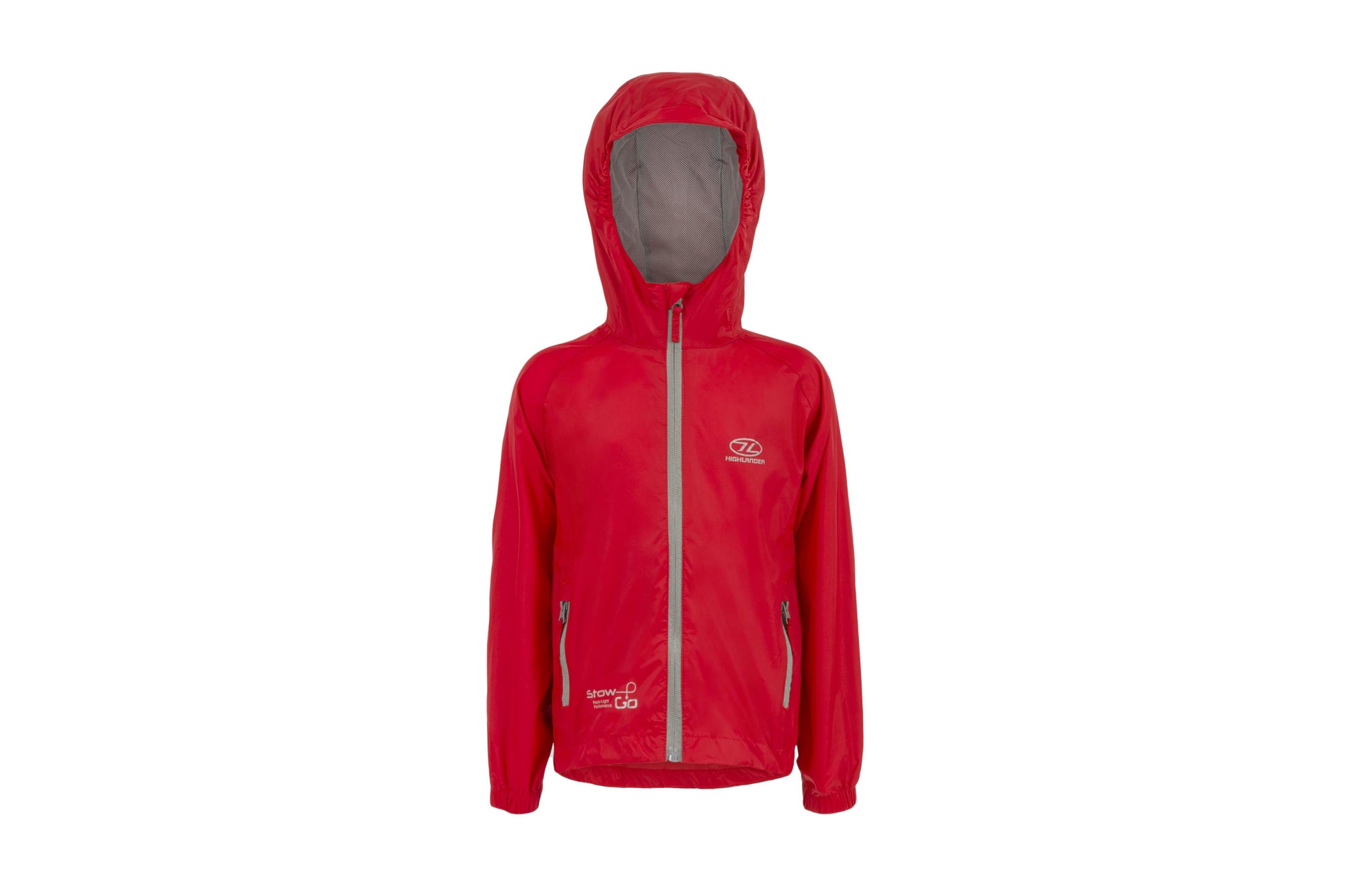 Stow & Go Kids Red Pky Jkt - 11/12