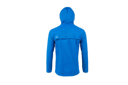 Stow & Go Blue Packaway Jacket - M