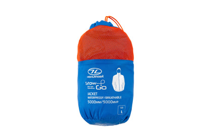 Stow & Go Packaway Jacket Blue - M