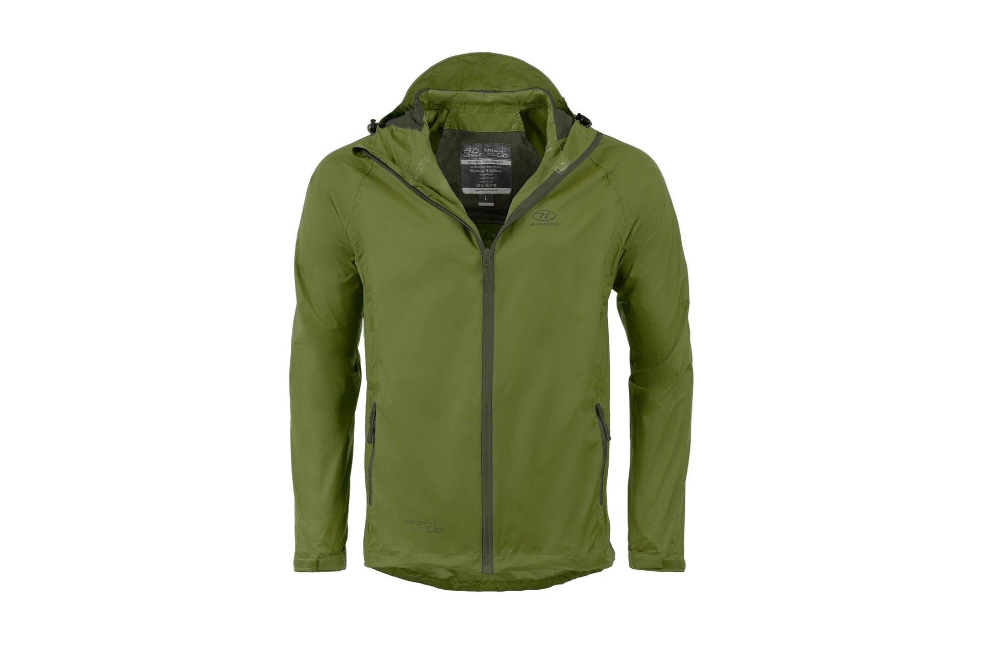 Stow & Go Packaway Jacket Olive - M