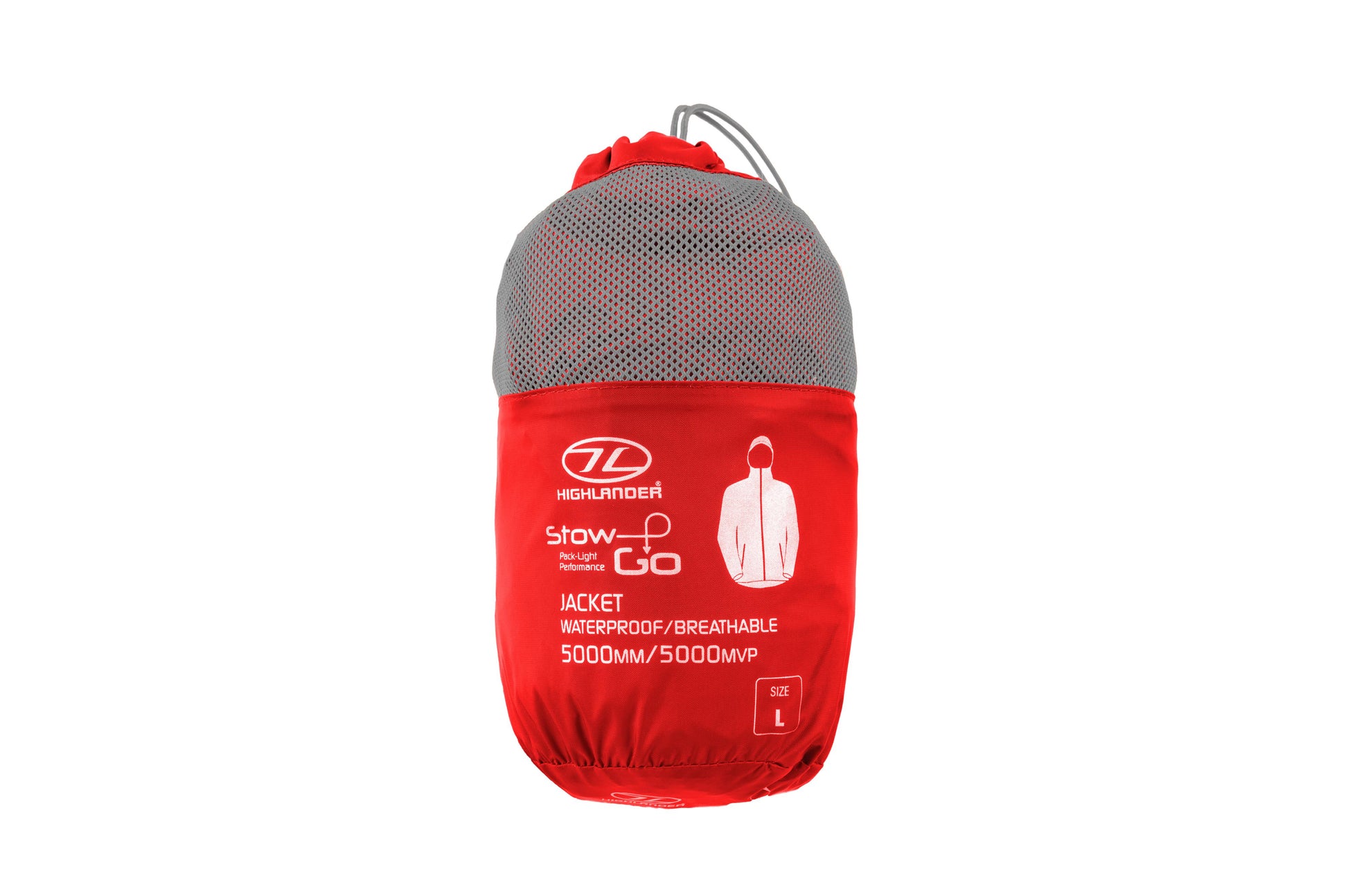 Stow & Go Red Packaway Jacket - Xs