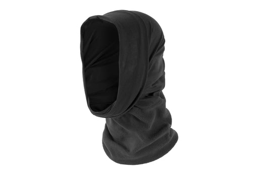 Thermal Fleece Headover - Black